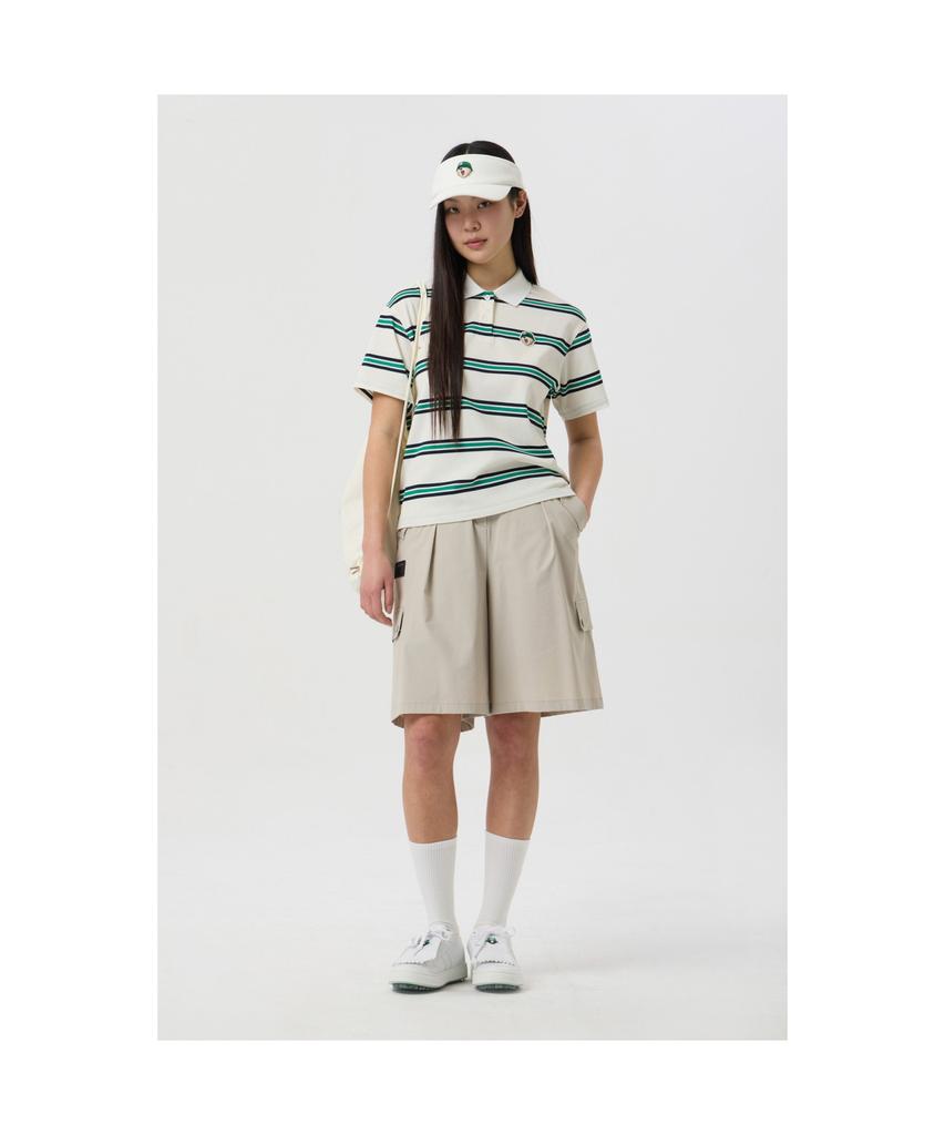 Goldeunbeeo (Women) Bermuda Cargo Shorts_G5Pam25325Bex