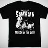 VTG Samhain Band Season of the Dead T-shirt Black Short Sleeve S-5Xl 1F465 Unisex T-Shirt