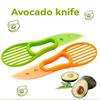 3 In 1 Avocado Slicer Shea Corer Butter Obst Schäler Cutter Zellstoff Separator Kunststoff Messer Küche Gemüse Werkzeuge Küche Gadgets