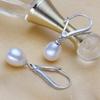 Natural Freshwater Earrings with Natural Pearls,Gold Plated Baroque Pearl Earring Fine Jewelry Wife Girl Birthday Gift