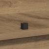 LED Sideboard Artisan Oak 71 x 34.5 x 75 cm engineered wood