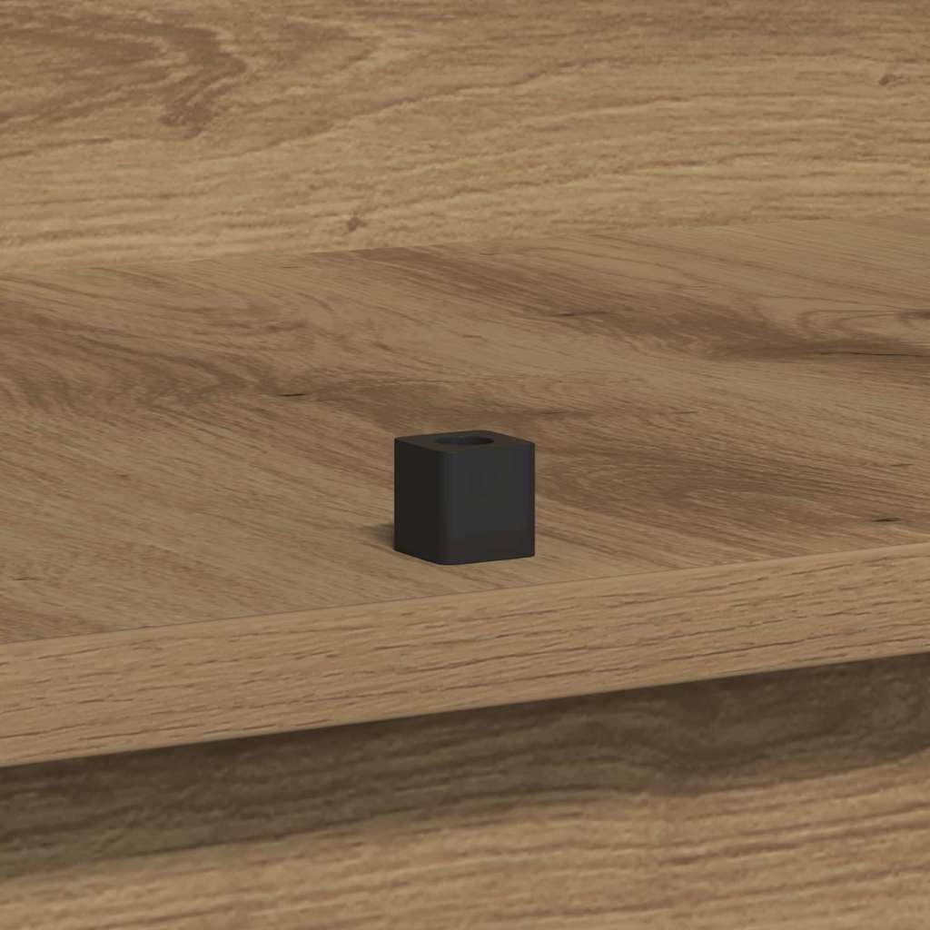 LED Sideboard Artisan Oak 71 x 34.5 x 75 cm engineered wood