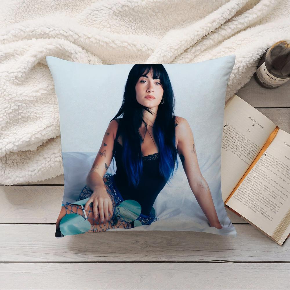 Singer A-Aitana O-Oca-Na Cuarto Azul Pillow Case Home Decoration Cushion Cover Suitable For Bedroom Car Office Sofa