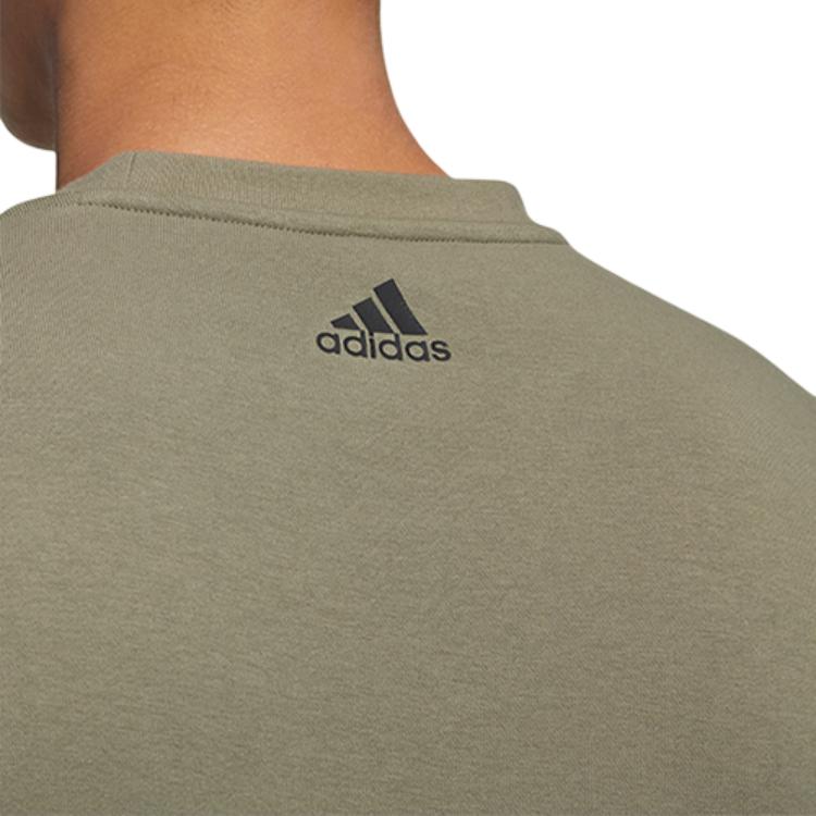 New Adidas MH Gfx Ft Sweatshirt Men's Legacy Green GM4478