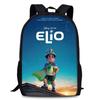 Anime Cartoon Elio Print Oxford Backpack Breathable School For Students Gift