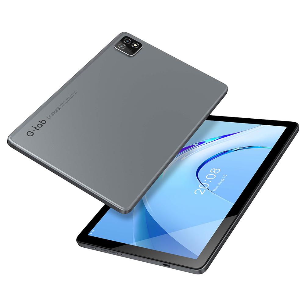 G-tab T11 Android 14 Tablet, 10.1 Inch 1280*800 IPS Screen, Unisoc T606 8 Core Max 1.6GHz, 8GB RAM (4GB +4GB Expansion) 128GB ROM