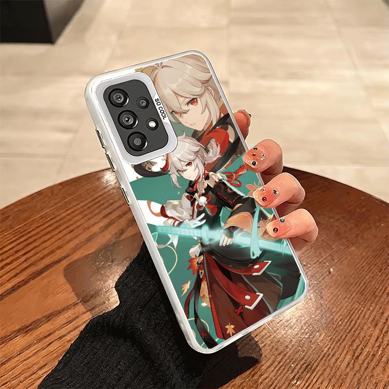 Genshin Impact Anime Soft Phone Case for Samsung A17 A16 A15 A14 A13 A57 A56 A55 A54 A53 A37 A36 A35 A34 A33 A26 A25 A24 A23 A52