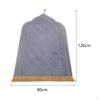 Islamic Prayer Rug Travel Portable Home Floor Embossing Worship Kneel Carpet