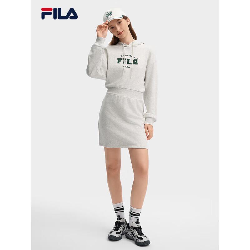 Fila Women's Hooded Knit Sweatshirt Dress