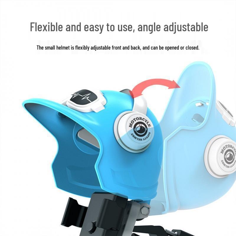 Waterproof Shockproof Sunshade Phone Mount for Bike & Motorcycle Helmets