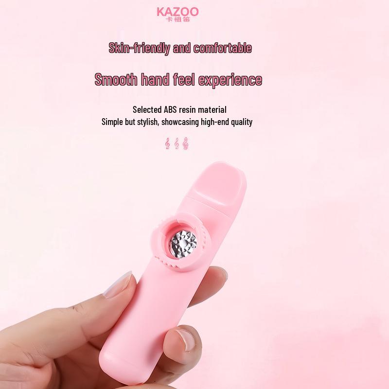 Beginner Kazoo Whistle: Easy-to-Learn Mouth Flute for Professional Sound In a Compact Design