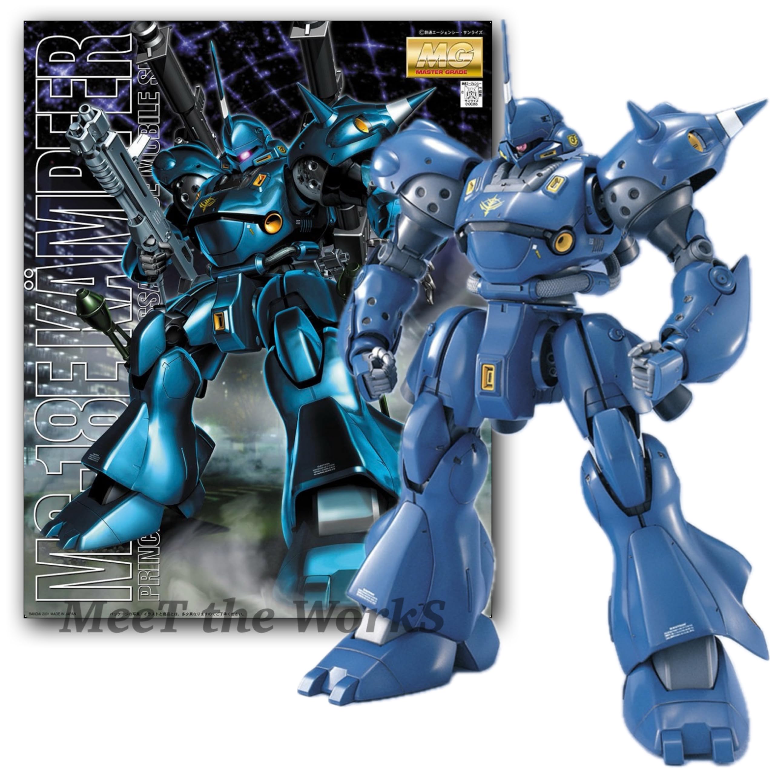 

Kampfer Пластиковый набор-модель из Mobile Suit War in the Pocket [MG] 1/100 MS-18E 0080