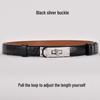 Versatile 2026 Leather Womens Belt For Denim Jeans Korean Fashion Style