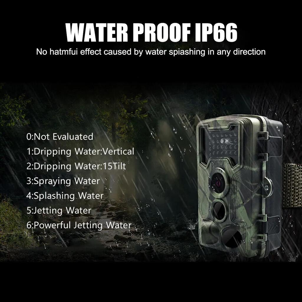 Kamera na lovecké stezce 58MP IP66 PR700 HD Game Night Vision Aktivace pohybu Bezpečnostní kamery Venkovní fotopasti na divokou zvěř