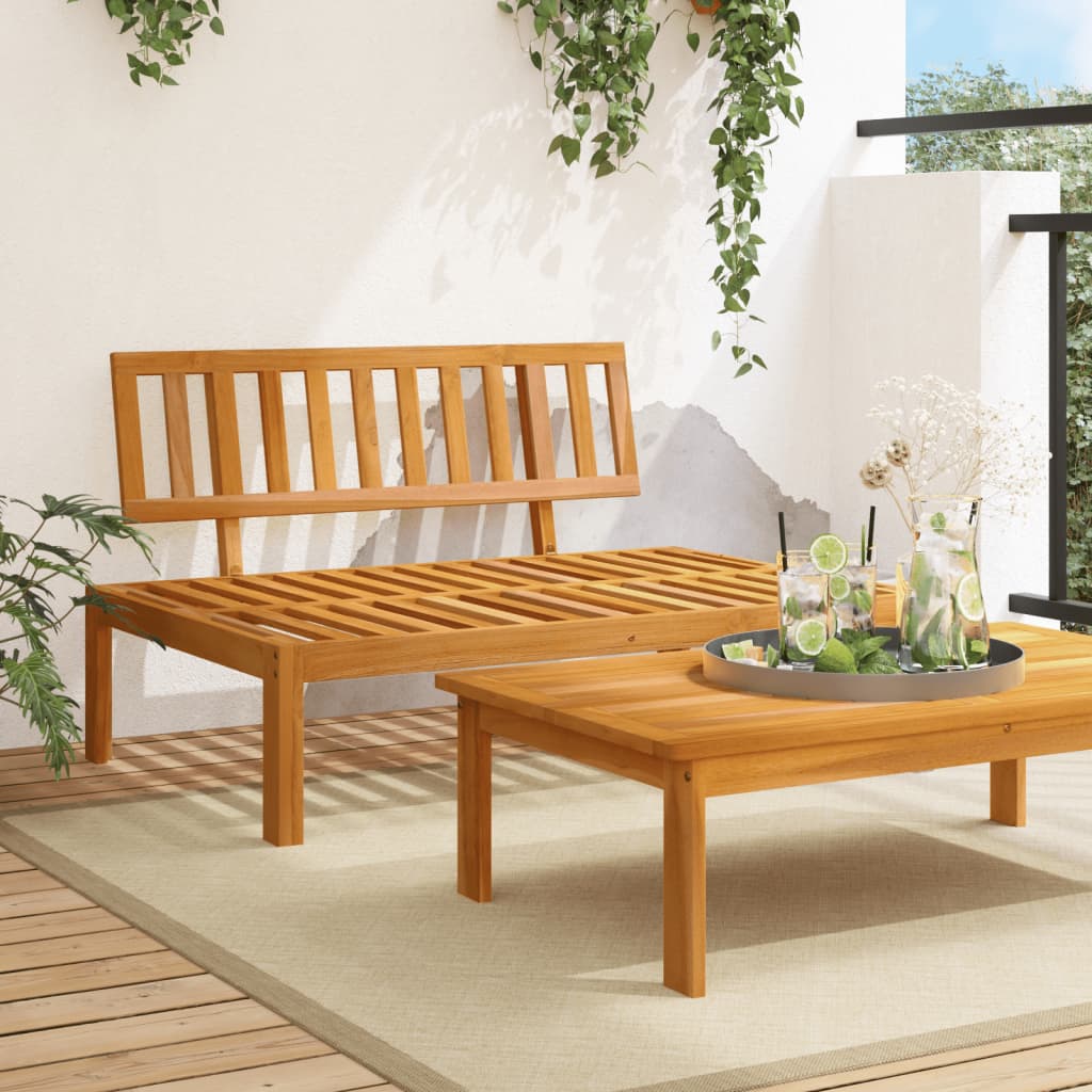 Vidaxl Sofa Ogrodowa Z Deseczek, Lite Drewno Akacjowe