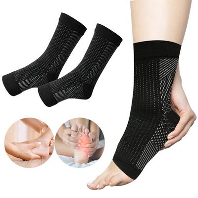 1 Paar Kompressionsstrümpfe gegen Neuropathie, Knöchelbandage, Plantarfasziitis, Schwellungen, Kompressionsmanschette für Damen und Herren