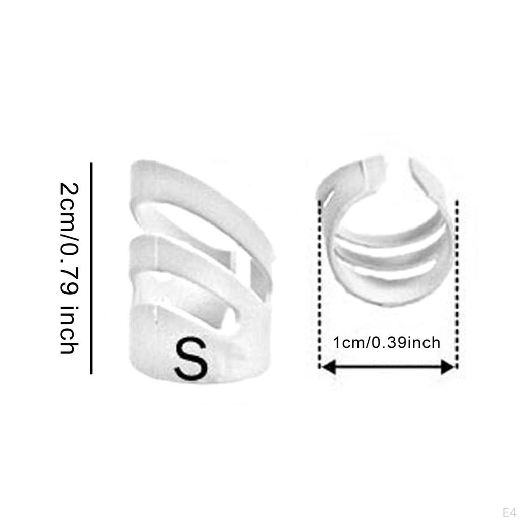 4 Pieces Guitar Finger Picks Alaska Picks, Caps, for Harp