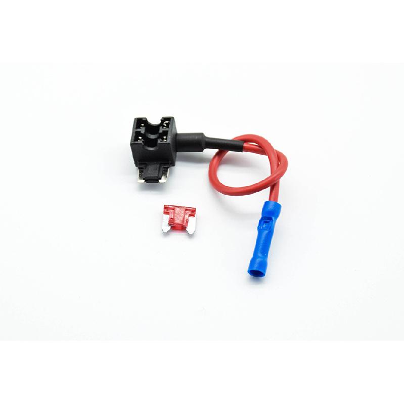 1PC 12V SMALL MEDIUM Car Fuse Add-a-circuit TAP Adapter Micro/Mini/Standard ATM APM Blade Auto Fuse Holder with 10A Blade Fuse Fuse Holders1