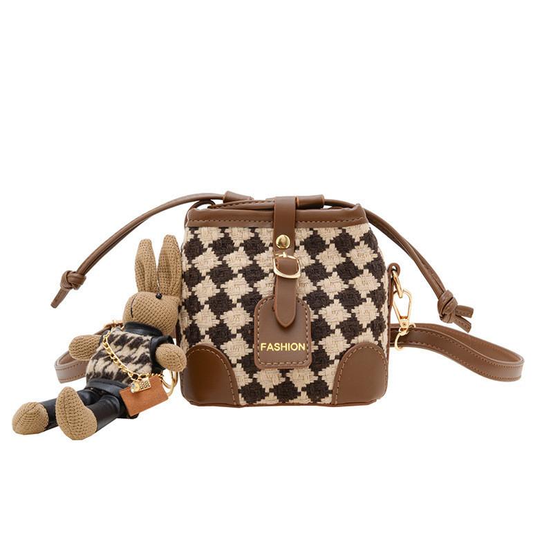 Handbag Childrens Bucket Daily Match Girls Stylish Suitable Singleshoulder