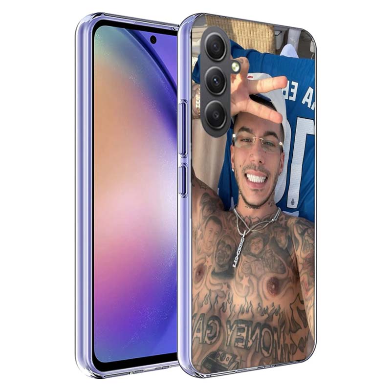 Rapper Sfera Ebbasta Phone Case for Samsung A17 A37 A57 A07 A16 A26 A36 A56 A06 A02S A12 A22 A32 A52S A04S A14 A24 A34 A54 A03 A