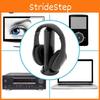 Head Mounted Wireless Headphones Wired Headset 5 In 1 Fm Monitor Audio Cd Tv Mp3