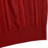 Solti Mesh Mixed Crochet Polo Knit (Red)