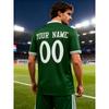 Custom Soccer Jersey With Custom Image, Number And Name, Summer Cooling Breathable Mesh Sport Top