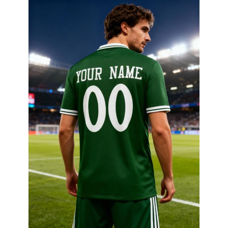 Custom Soccer Jersey With Custom Image, Number And Name, Summer Cooling Breathable Mesh Sport Top