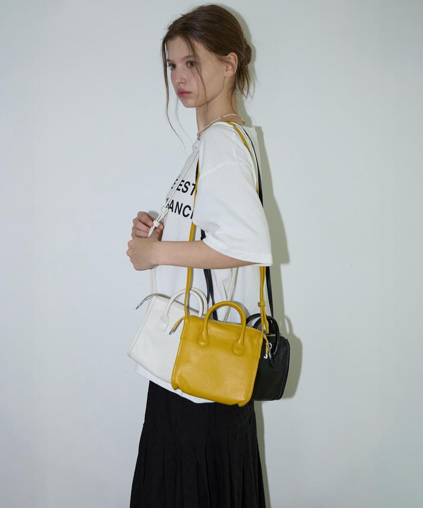 Opendoorstudio Handle Strap Leather Bag