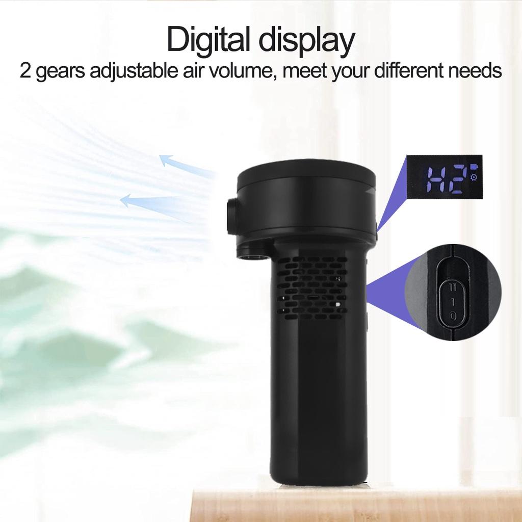 Portable Car Vacuum Cleaner Compressed Air Duster 40000RPM Electric Air Blower for Keyboard Computer Seat Device Cleaners 2-In-1