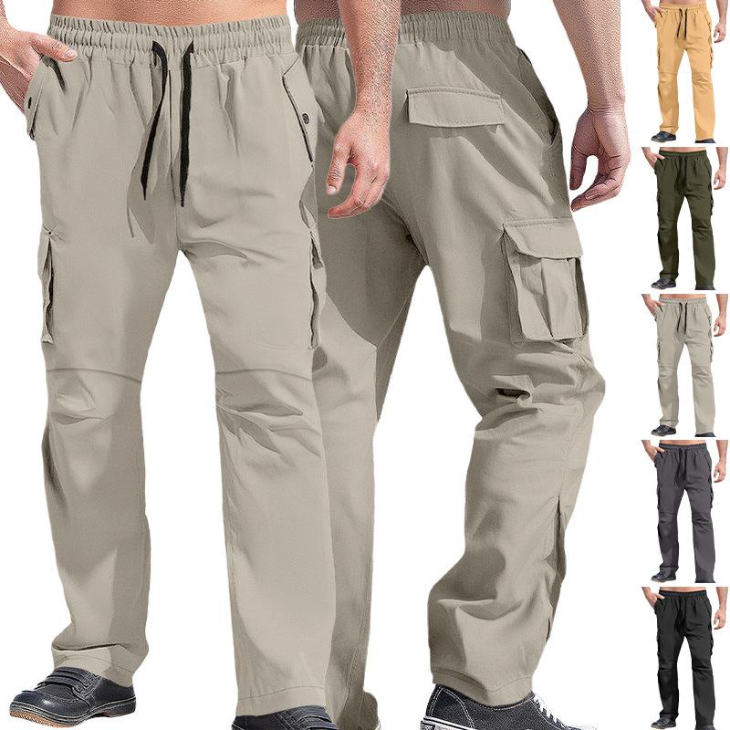 Tactical Pants for Men Lightweight Multi Pockets Army Cargo Work Pants Men's Outdoor Treking Hiking Pants Casual Loose-Fitting Trousers