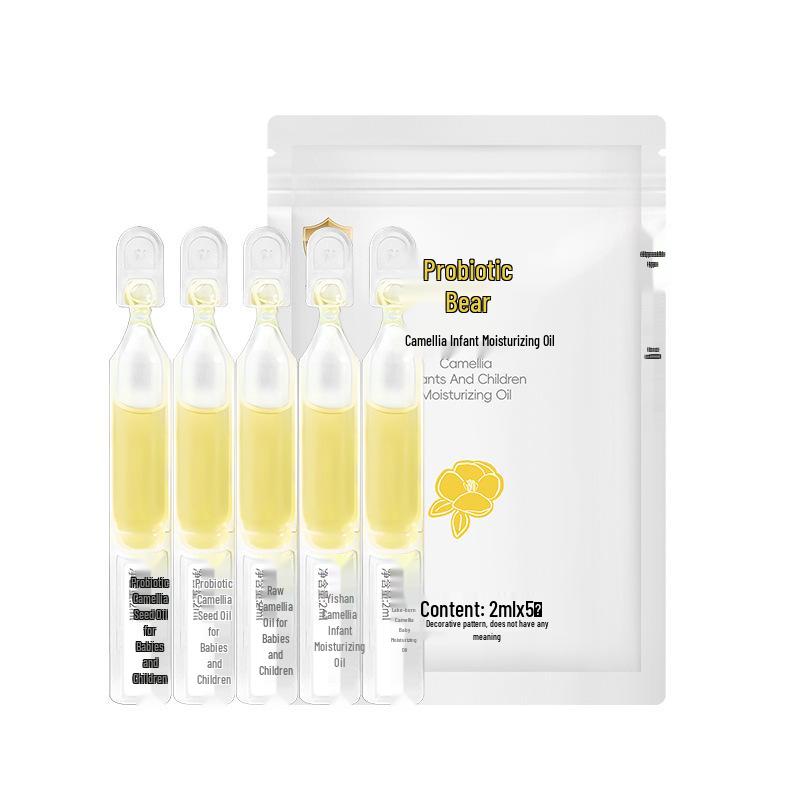 Camellia Probiotic Baby Massage Oil - Gentle Moisturizing Skincare for Infants & Children