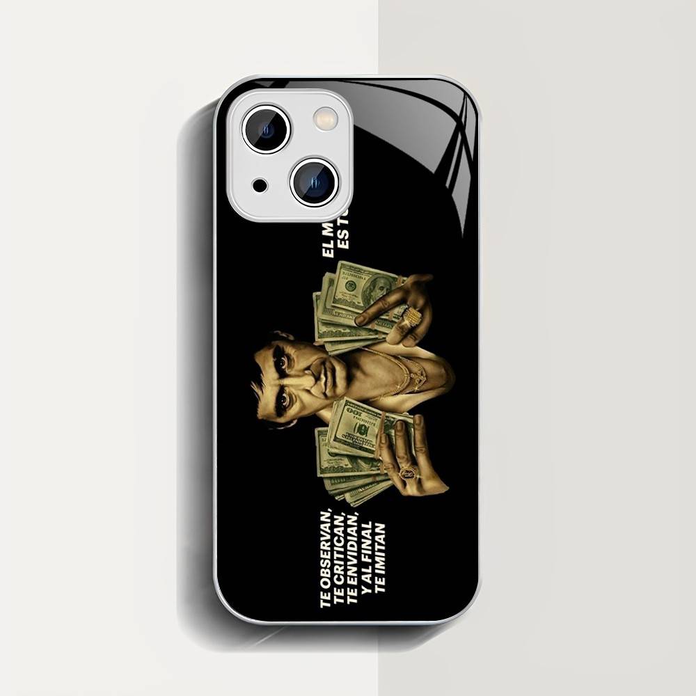 

Film Scarface Tony Montana Tempered Glass For Iphone 14 13 12 11 Pro Mini XS MAX 14Plus X XS XR Cover iphone XS