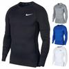 Nike Pro Tight-Fit Longsleeve Top Compression White