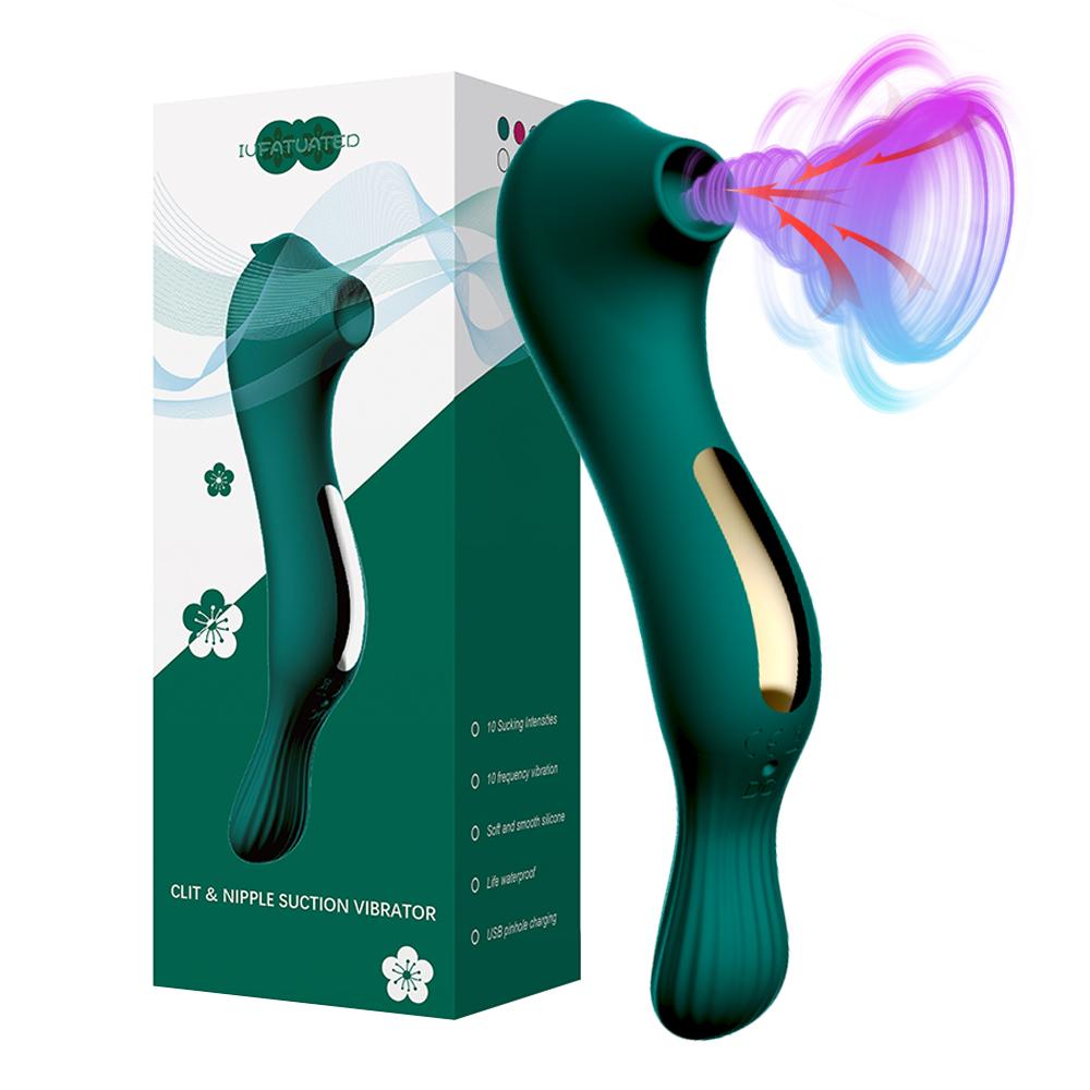 Sucking Vibrator 20 Powerful Vibration Modes Female Vagina Massager G-Spot Clitoris Stimulator Vacuum Suction Sex Toys for Women