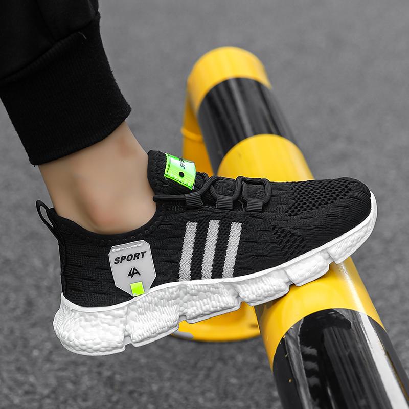 28-39 Dětské nadměrné velikosti Lehké Jednoduché Stylové Prodyšné Síťované Ležérní Sportovní Obuv Běžecká Obuv