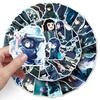50pcs Tokito Muichiro Demon Slayer Anime Stickers - Graffiti Style for Phone & Luggage