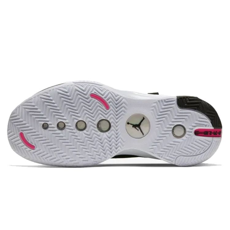 Air Jordan 34 PF Chinese New Year Unisex Sneakers White Black Metallic-Silver BQ3381-016