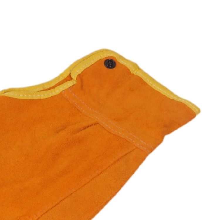 Welder Arm for Protection Leather Sleeves Flame-resistant for Wood Stove Campfir