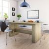 Day and Night - Day and Night Dining Table Engineered Wood Sonoma Oak 180x90x76 Cm