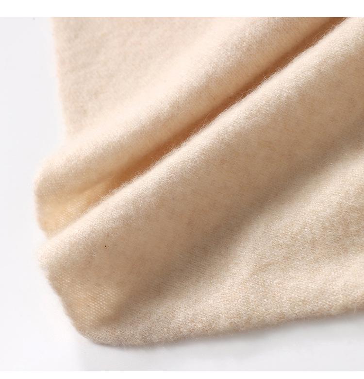 Women's 100% Pure Cashmere Triangle Scarf - Soft, Warm & Fashionable for Autumn/Winter