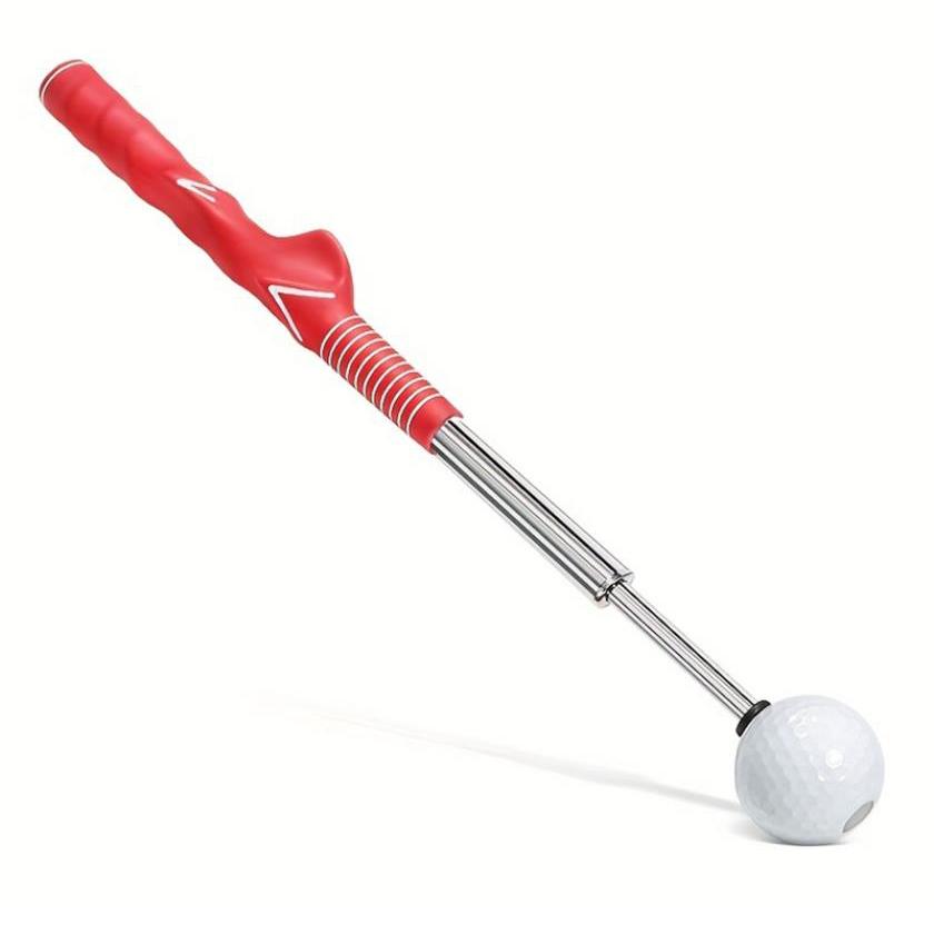 Golf Telescopic Swing Exerciser Sounding Impact Stick Swing Golf Swing Exercise Swing Trainer Correcting Gesturer Training Aid