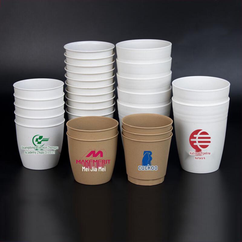 Chulu Eco-Friendly Octagonal Rice Husk Disposable Cups