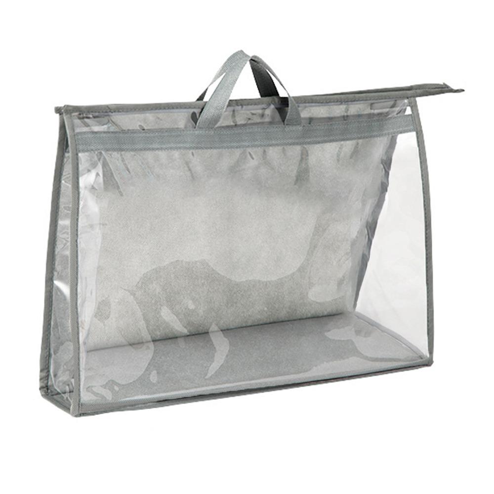 

ПВХ Чехол для хранения Пылезащитный Пылезащитный Чехол Дом Влагозащитный Мешок для хранения Хранение одежды XXL 50x37x13cm