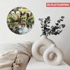 30cm Round Wood Wall Clock Perfect for Hotel and Vacation Rental Decor