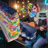 Kit d'outil perforateur de médiators de guitare avec porte-clés et lime à poncer, comprend plusieurs médiators vierges pour la fabrication de médiators de guitare personnalisés
