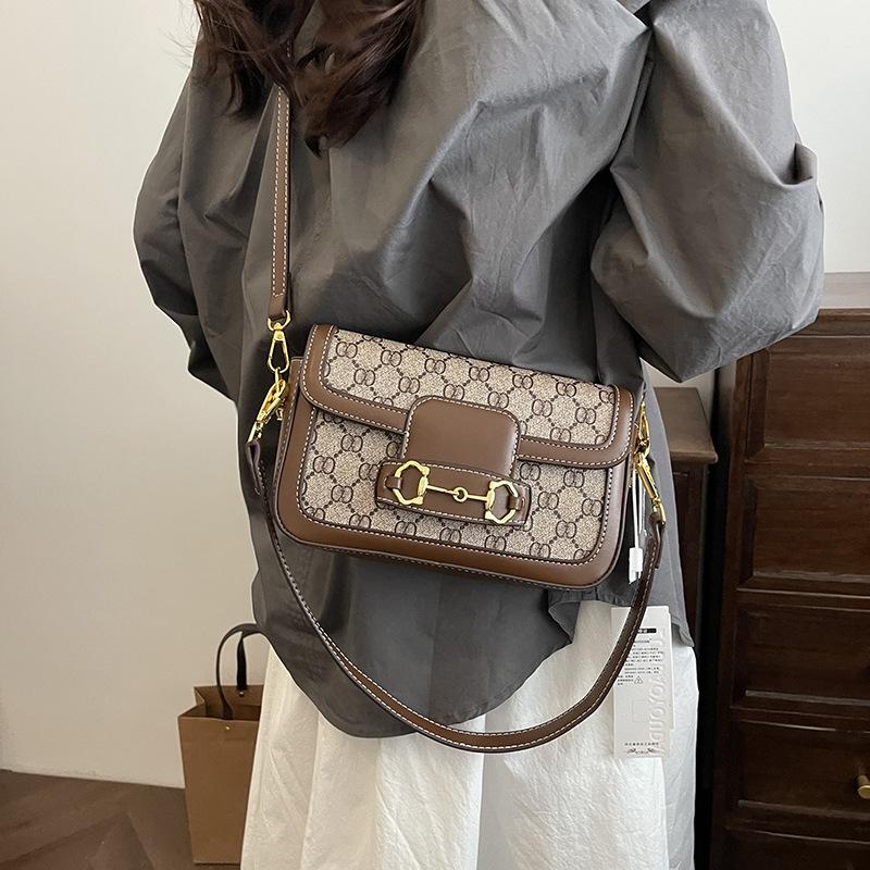 Borsa piccola da donna primavera ed estate nuova borsa a sella temperamento borsa sottospalla da donna di fascia alta monospalla a tracolla