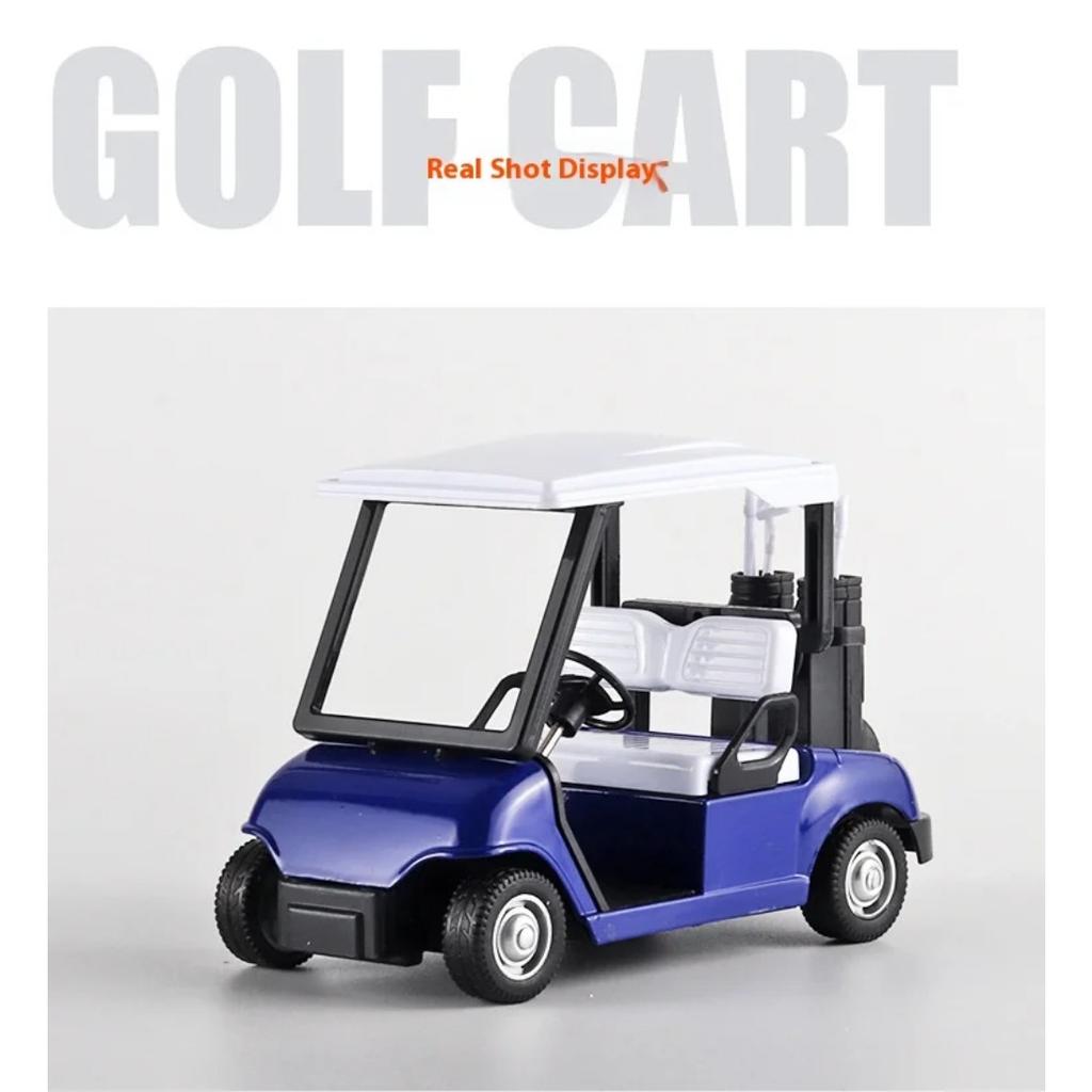 1/20 Maßstab Golfwagen Die Cast Modellauto Legierung Rückzugsfahrzeug Spielzeugmodelle Kinderspielzeug Sammlungen Hobby Ornamente Geburtstagsgeschenke