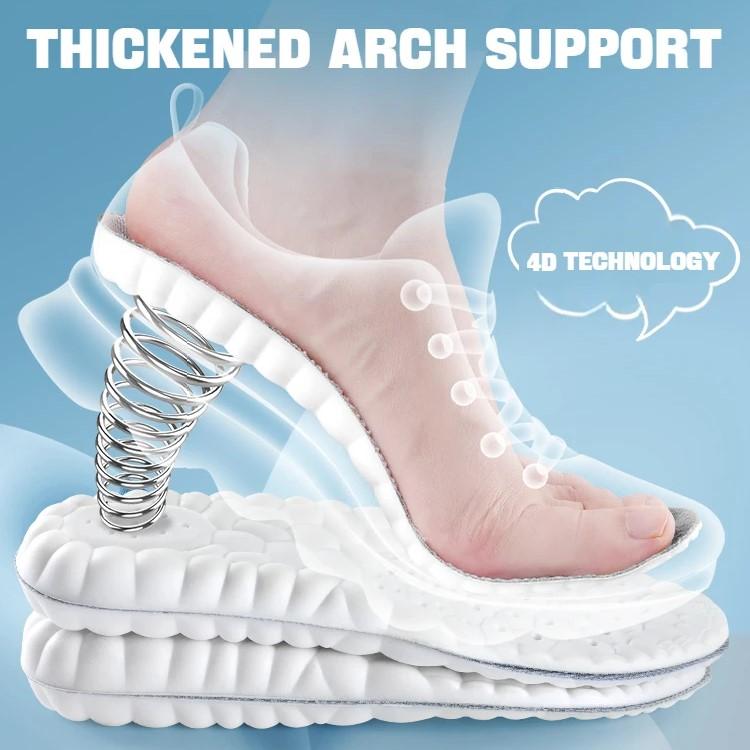 1 пара 4D мягких стельок для обуви — фото 9