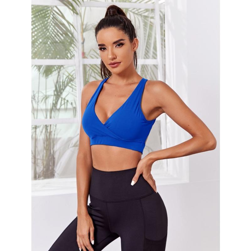 Women S No Wire Sports Bra For Running Fitness Yoga